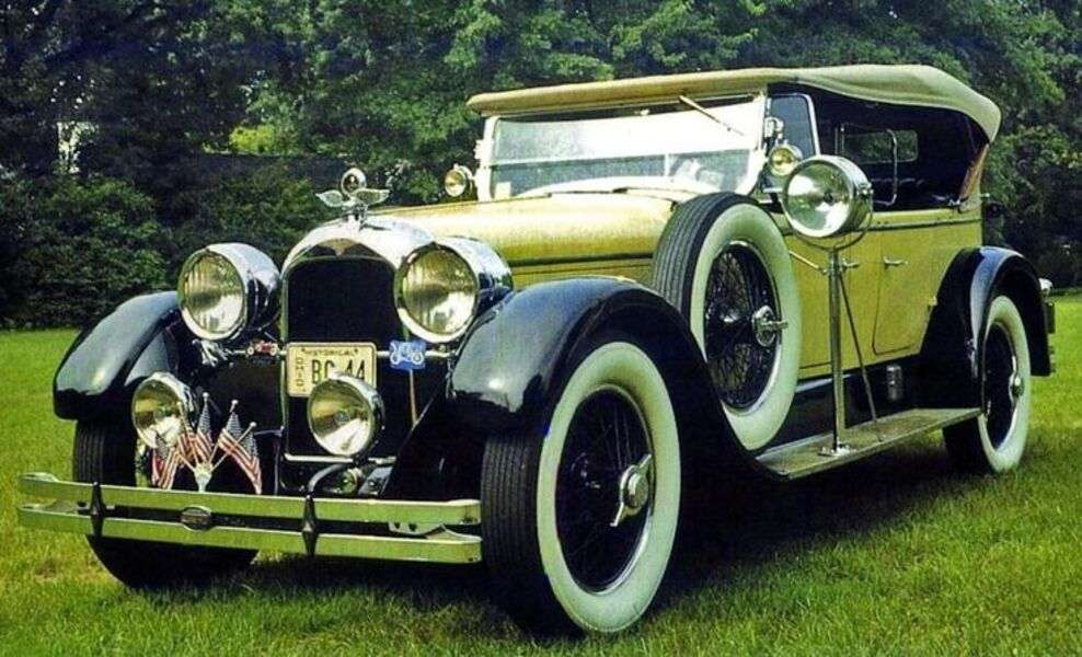 Bil Duesenberg modell A år 1923 pussel på nätet