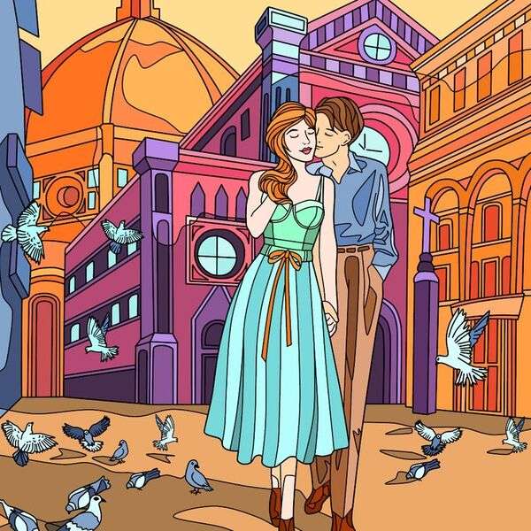 Couple in love #69 jigsaw puzzle online