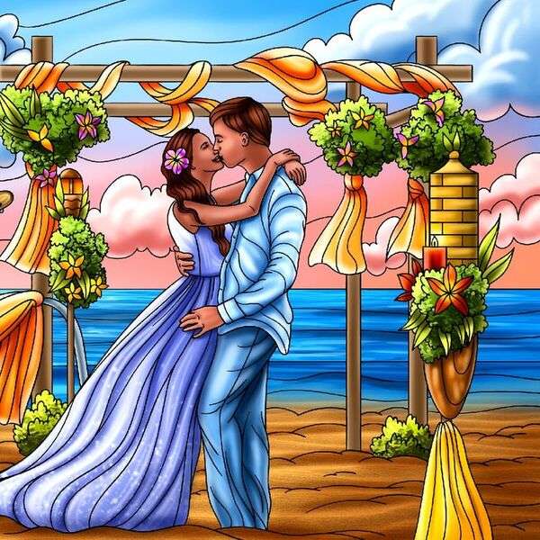 Couple in love #70 jigsaw puzzle online