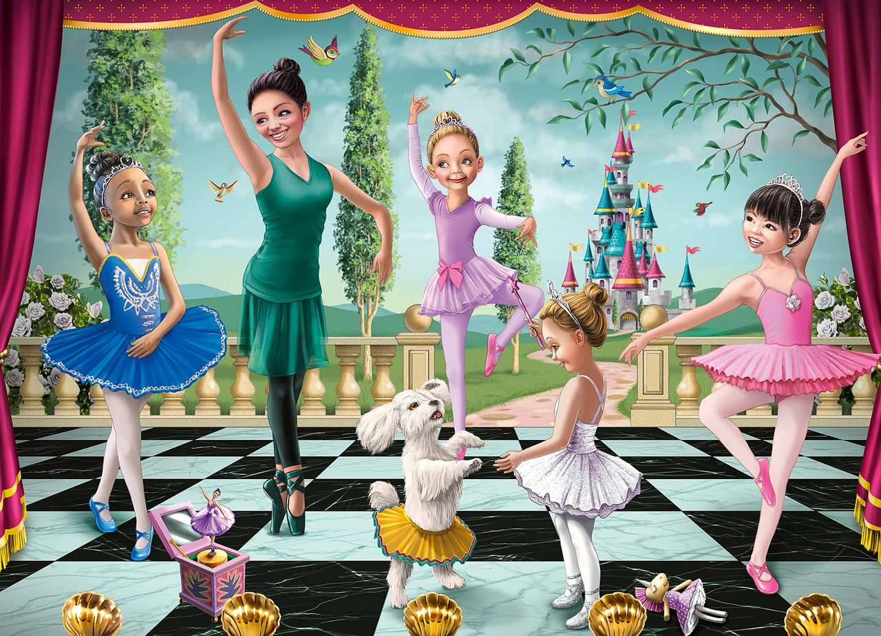 Ballet rehearsal jigsaw puzzle online