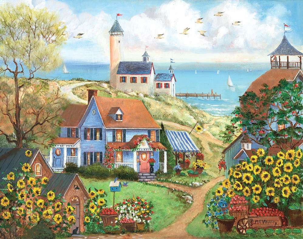 By the sea. jigsaw puzzle online