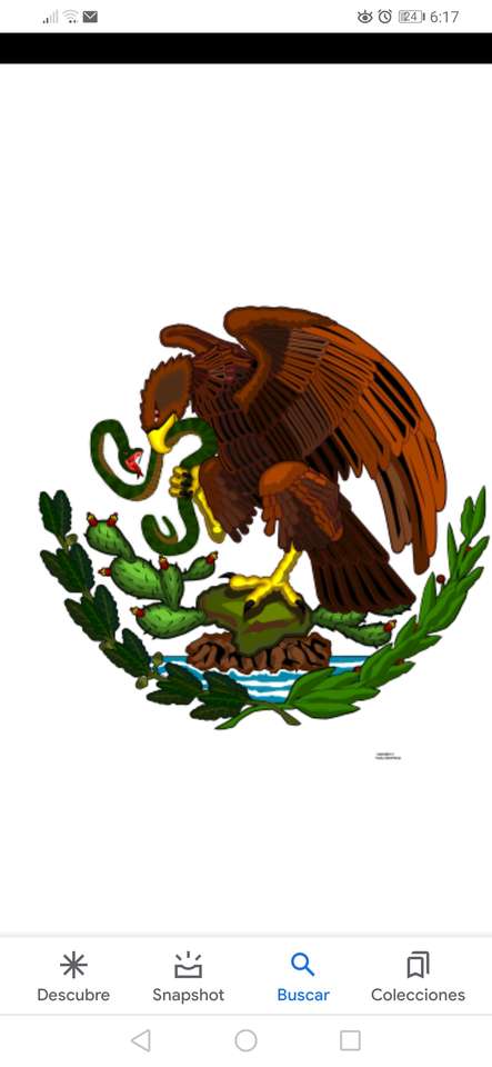 Eagle of Mexico online puzzle
