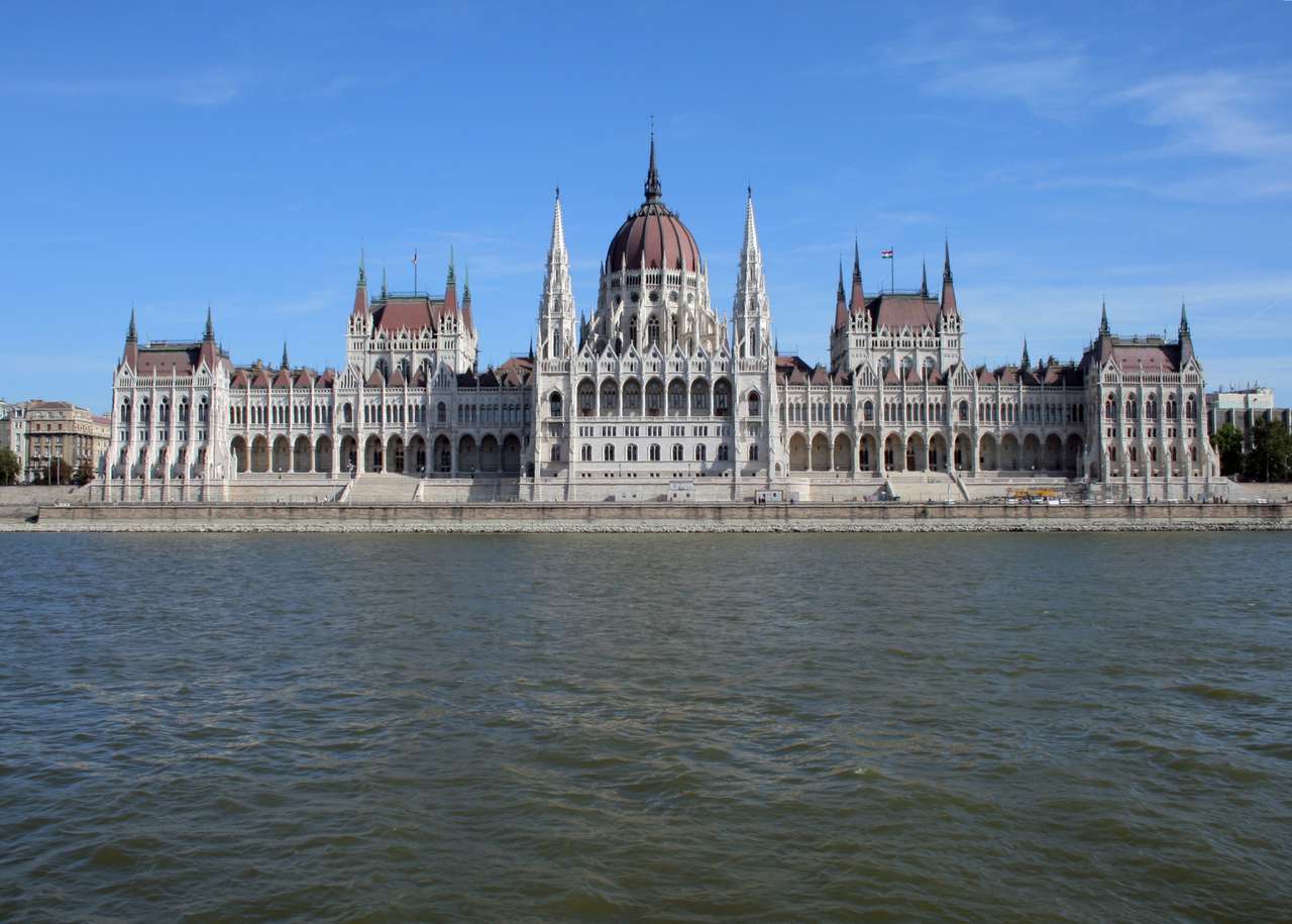 Parlament v Budapešti online puzzle
