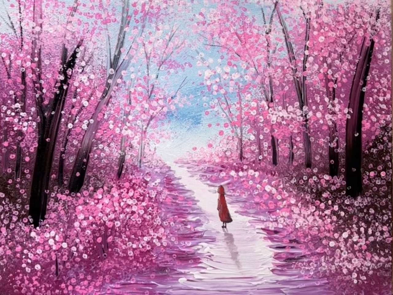 桜の森 ジグソーパズルオンライン