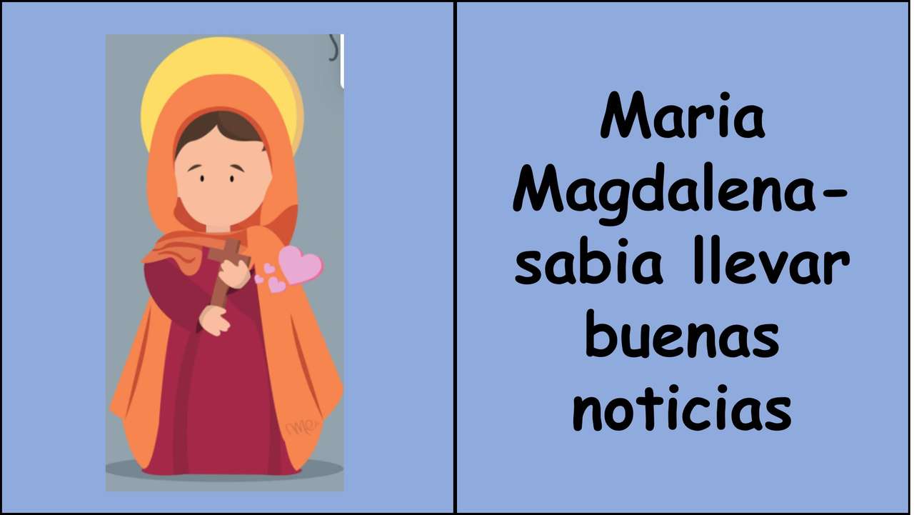 Maria Magdalena pussel på nätet