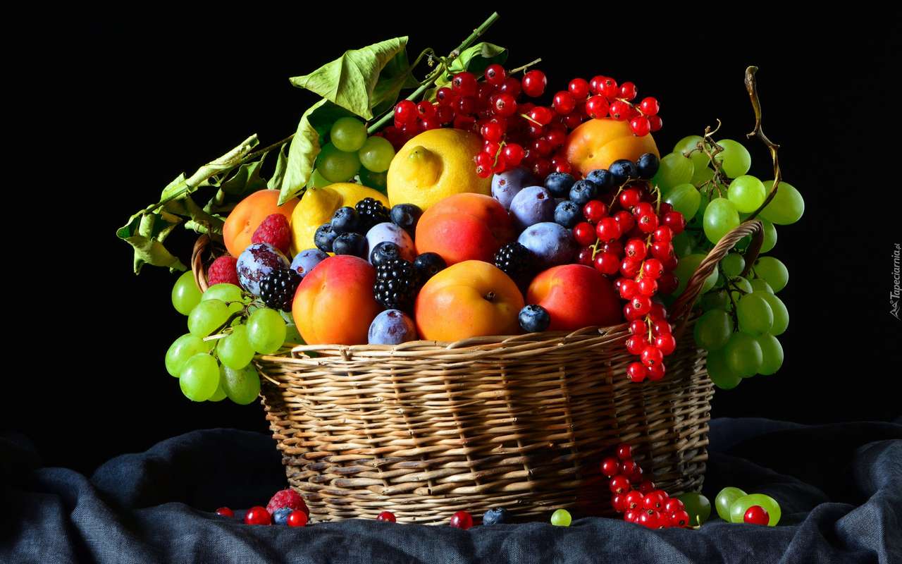 frutas são saudáveis puzzle online