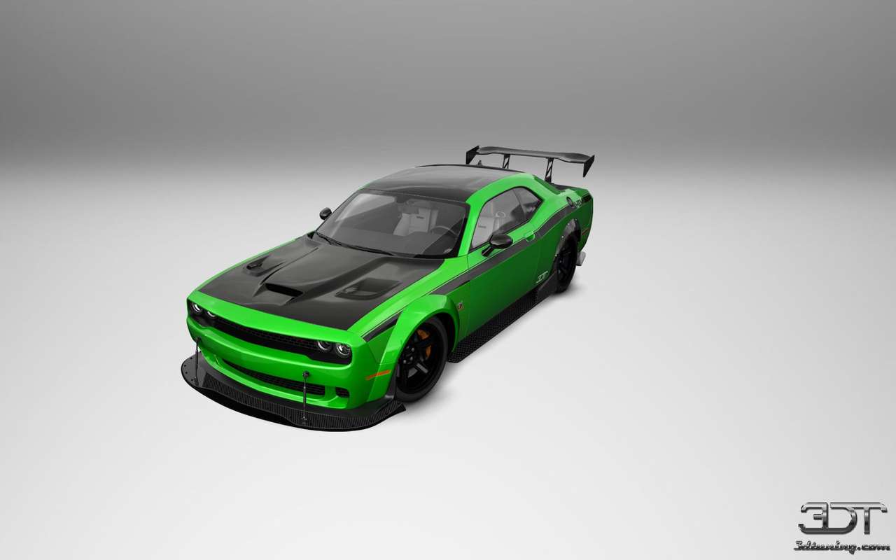 Gyors és dühös Dodge Challenger online puzzle