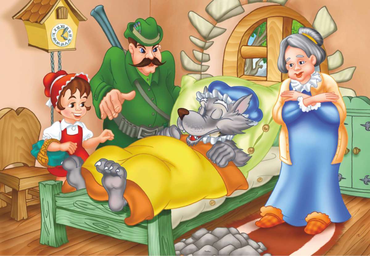 Little Red Riding Hood Puzzlespiel online