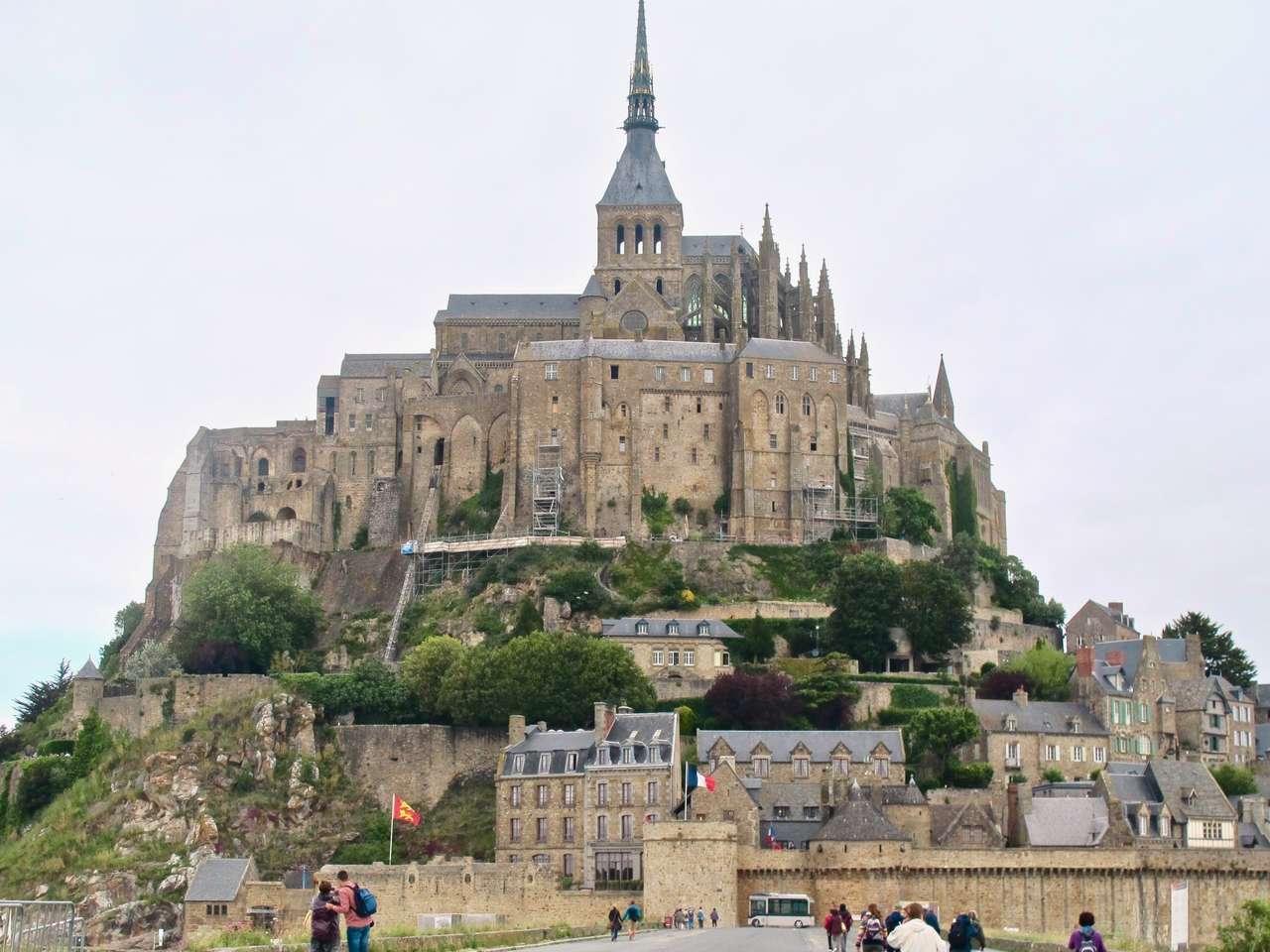 Abtei Mont Saint-MichelMont Saint-Michel Online-Puzzle