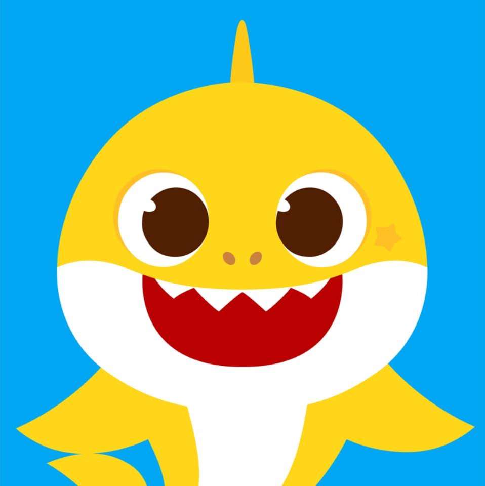 Χαριτωμένο μικρό μωρό καρχαρία! ❤️❤️❤️❤️ online παζλ