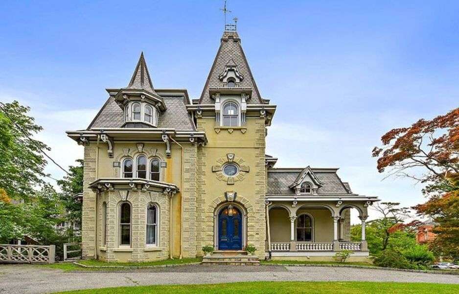 Viktorianisches Haus in Connecticut USA #97 Puzzlespiel online