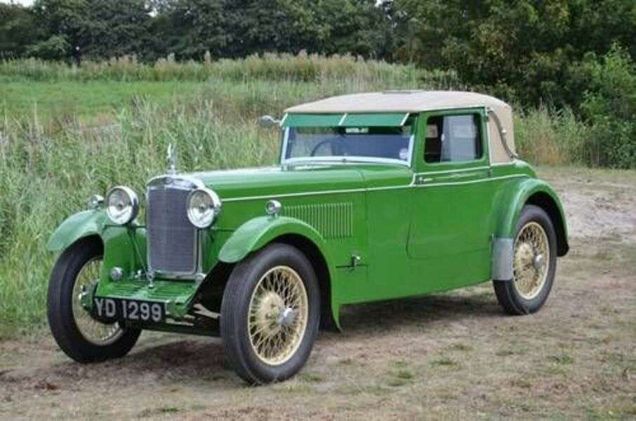 Auto Standard Avon Cope 1931 година онлайн пъзел