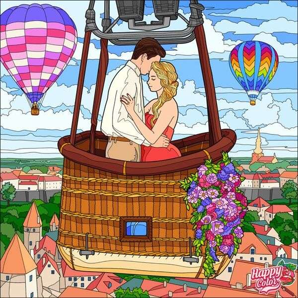 Couple amoureux #78 puzzle en ligne