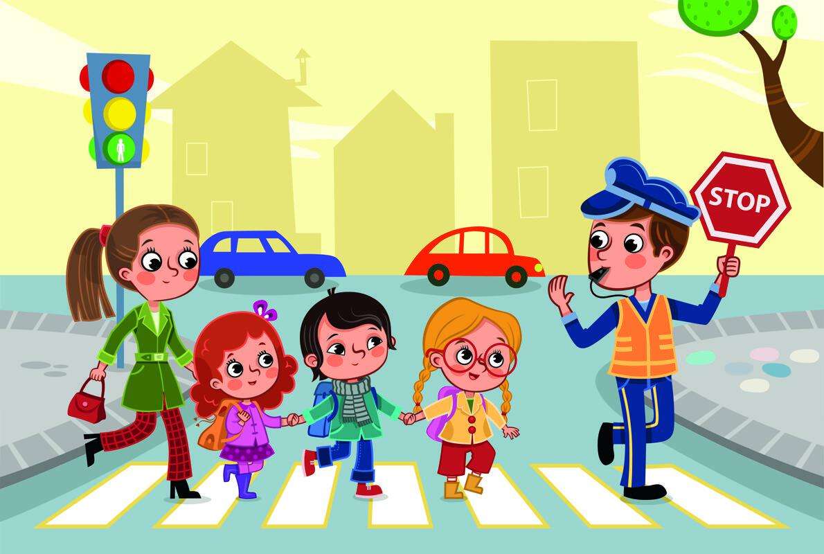 Road safety jigsaw puzzle online