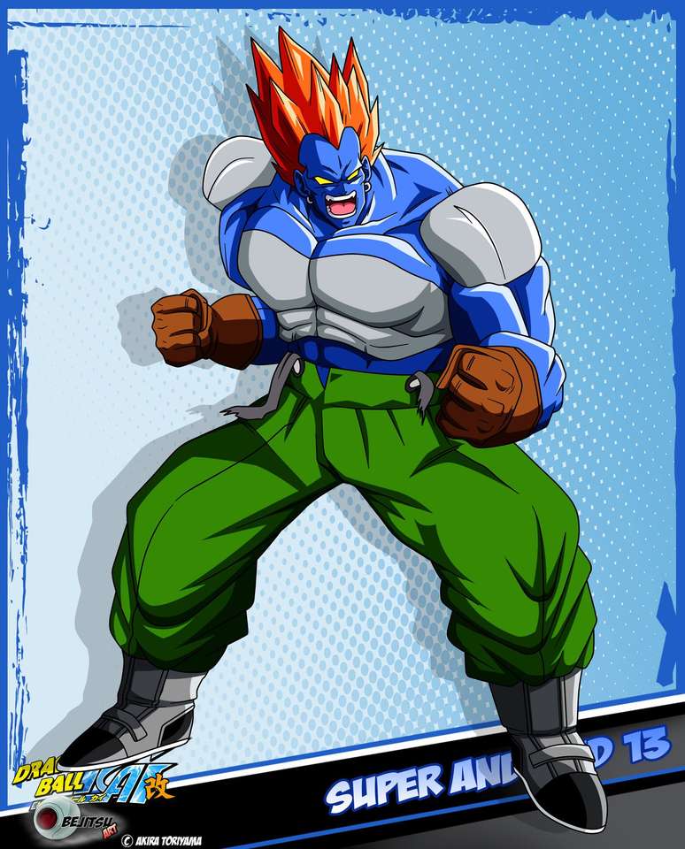 Dragon ball z Android 13 online puzzle