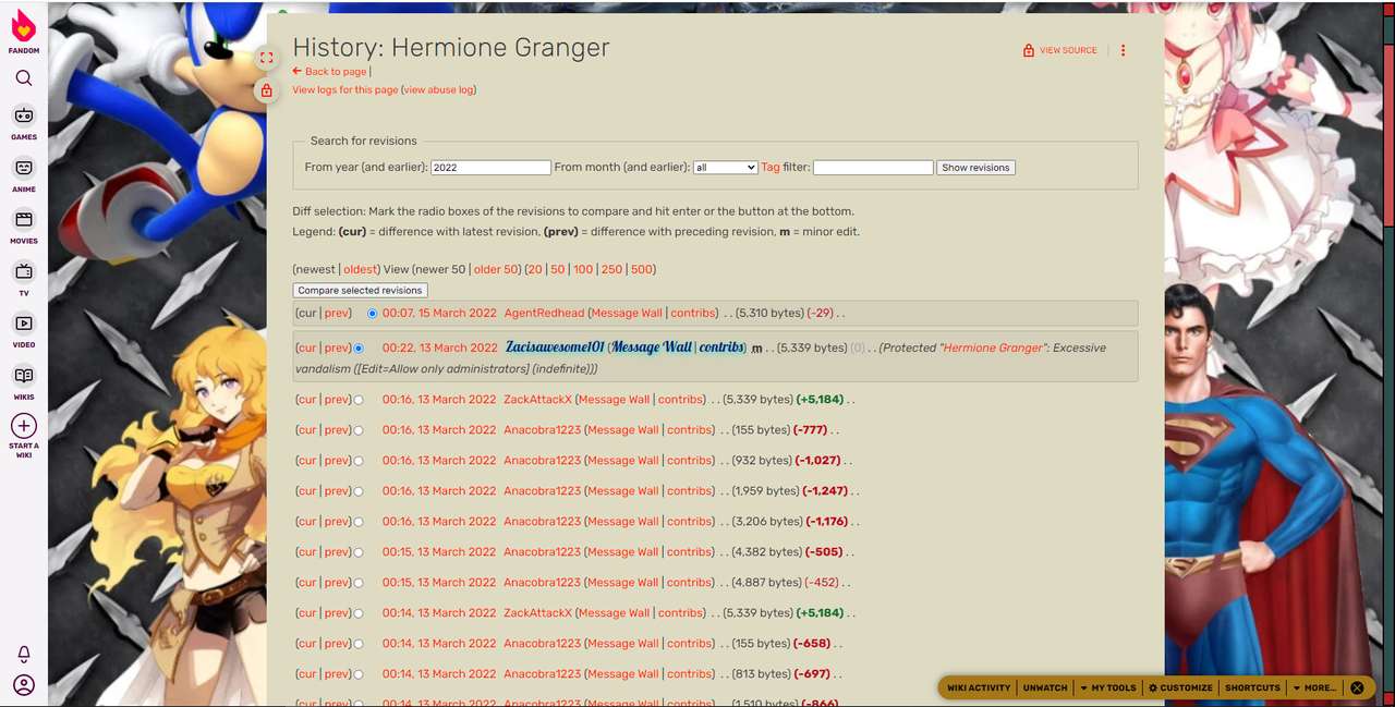 Protected "Hermione Granger" online puzzle