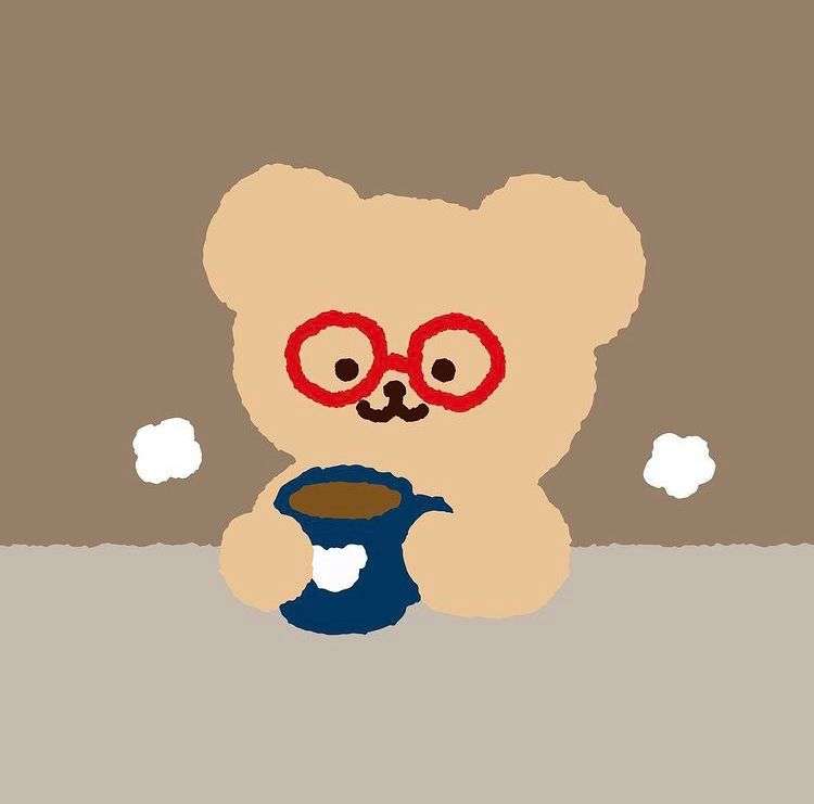 urso e seu café puzzle online