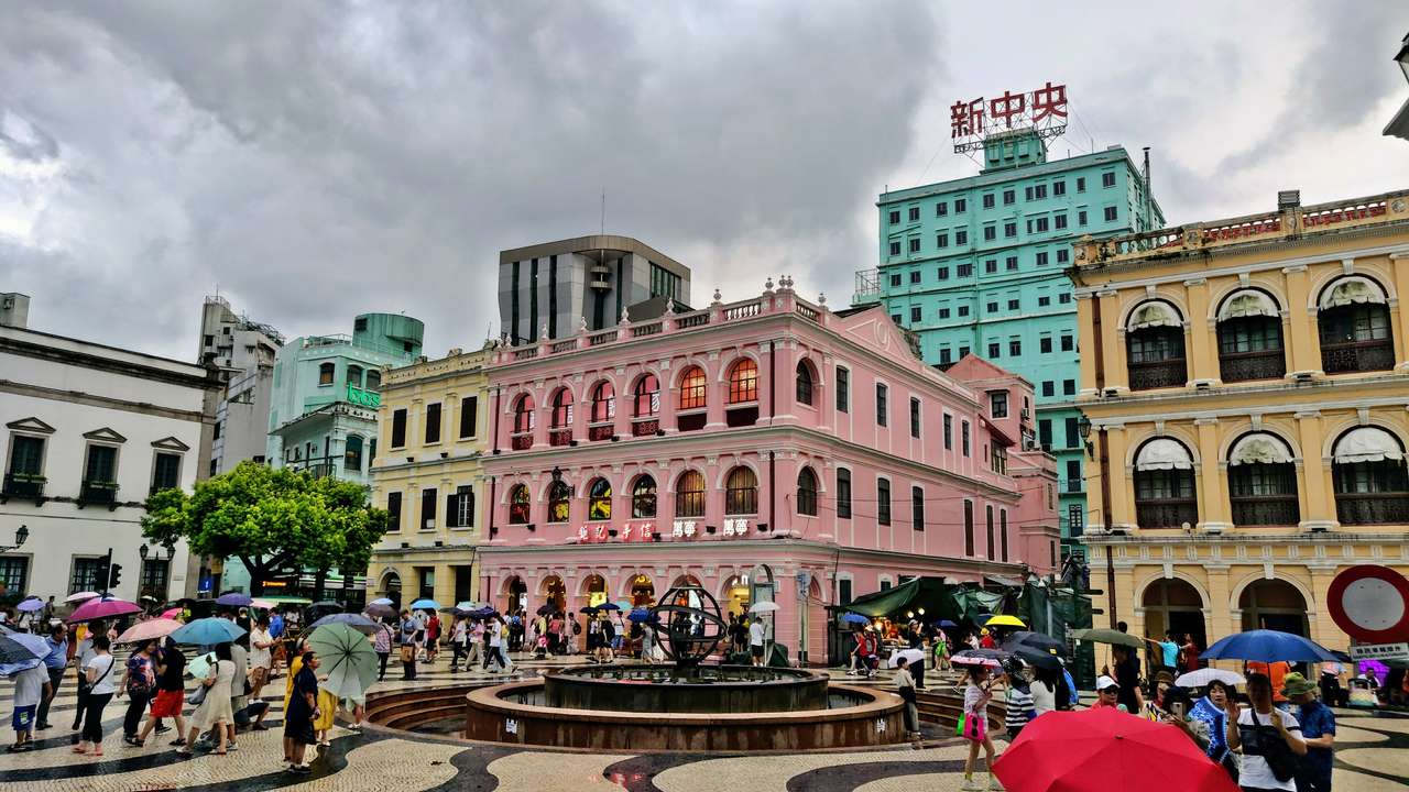 Old Town Macau jigsaw puzzle online