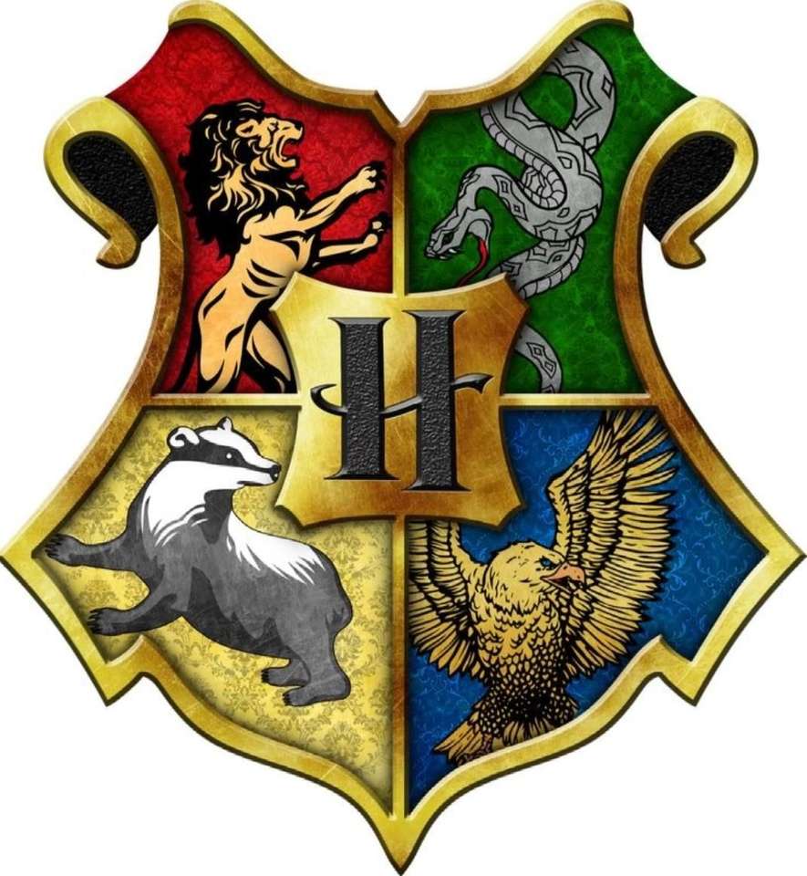 casa di Hogwarts completa puzzle online