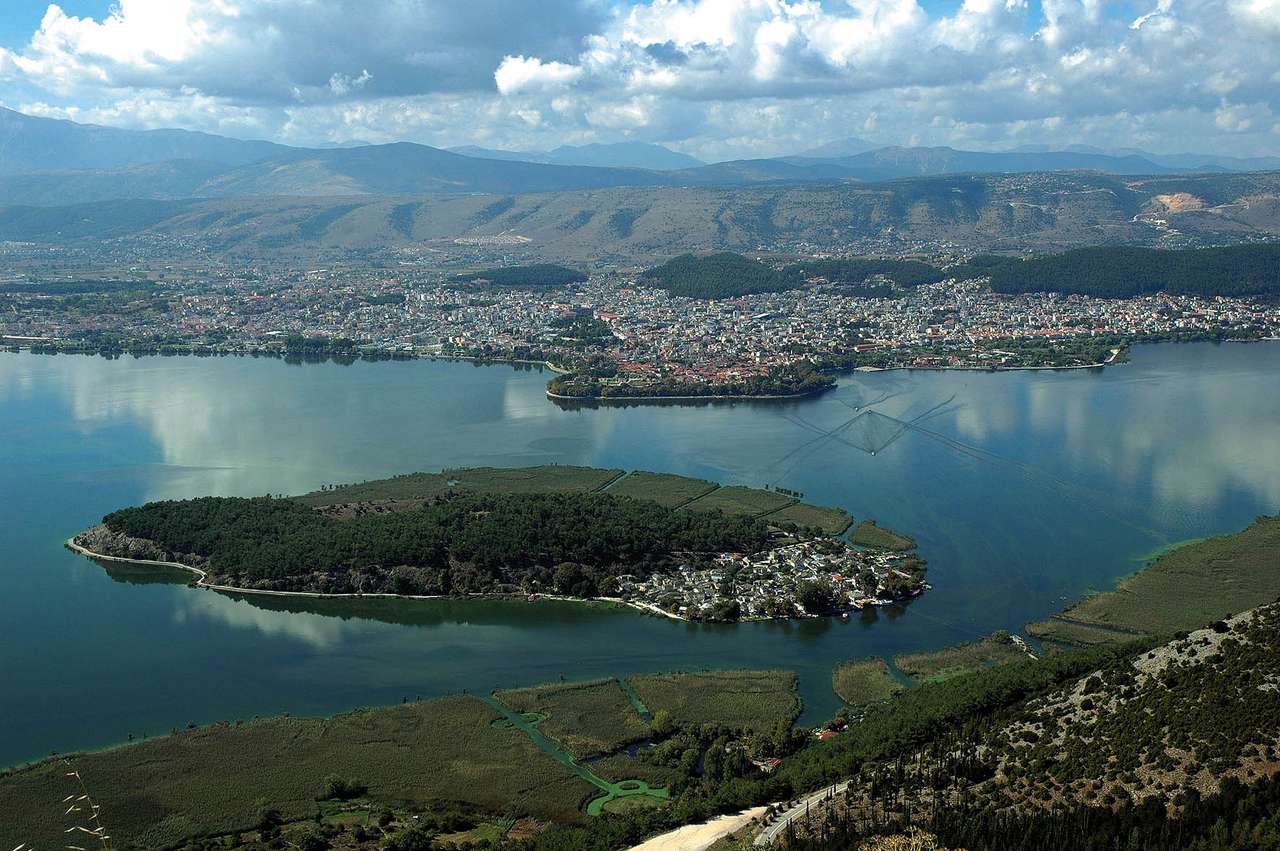 Lake Pamvotida Ioannina online puzzel