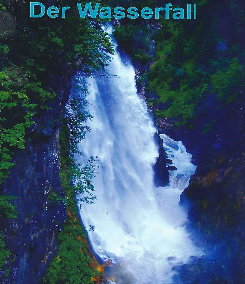 Водопад Райнбах онлайн пъзел