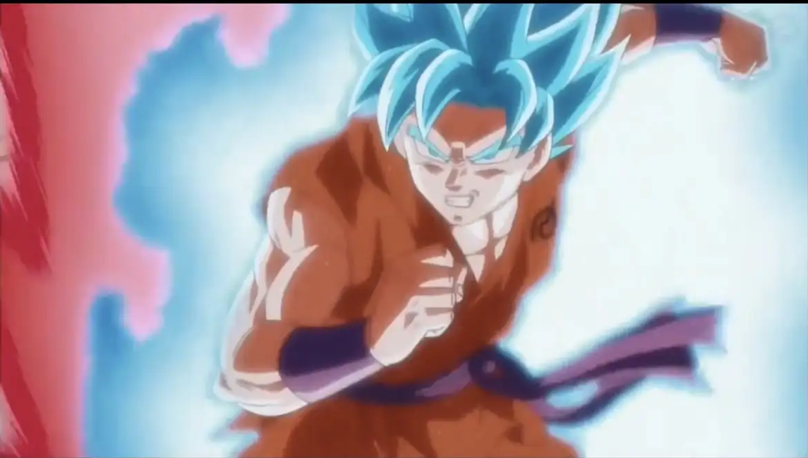 Drawing Goku Super Saiyan Blue Kaioken Times 10 