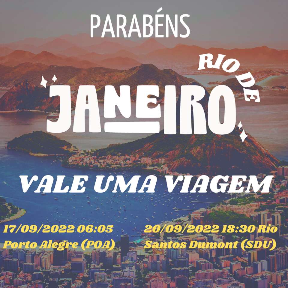 Рио де Жанейро 2022 г онлайн пъзел