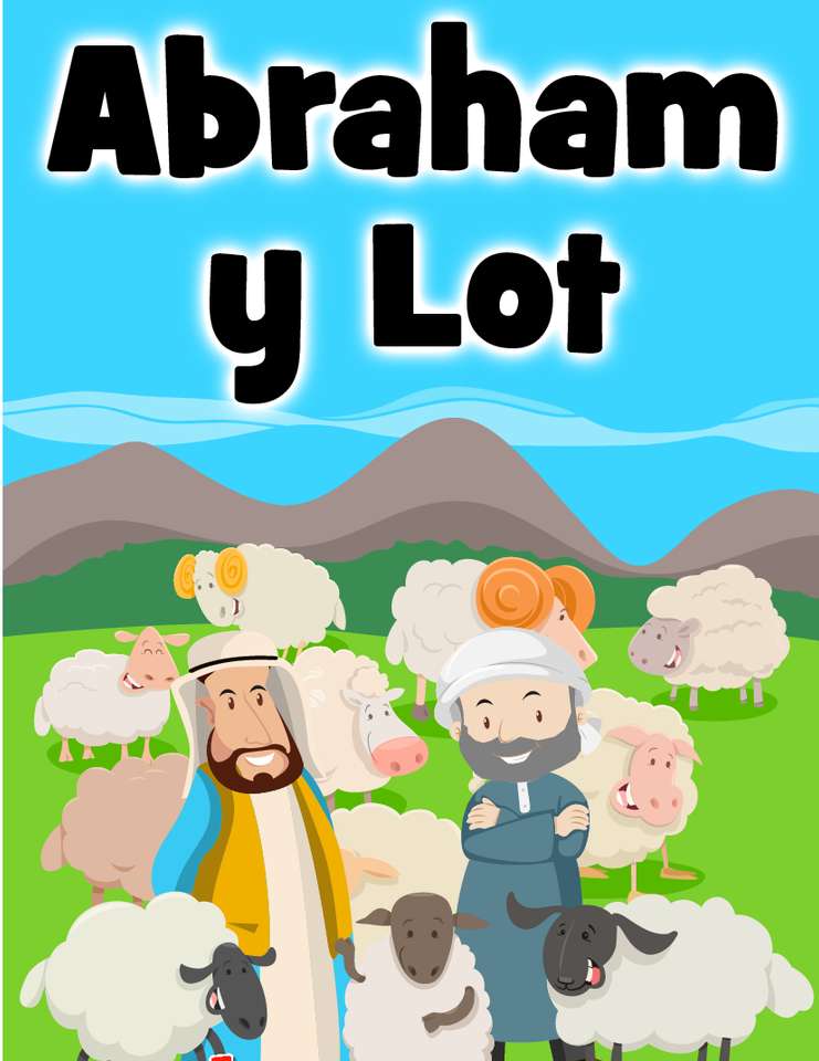 Abraham und Lot Online-Puzzle
