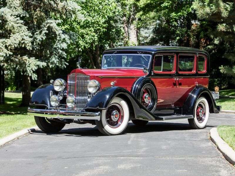 Car Packard Eighth Sedan Year 1934 jigsaw puzzle online