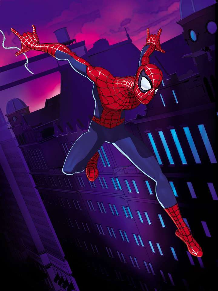 Людина-павук Новий мультсеріал пазл онлайн