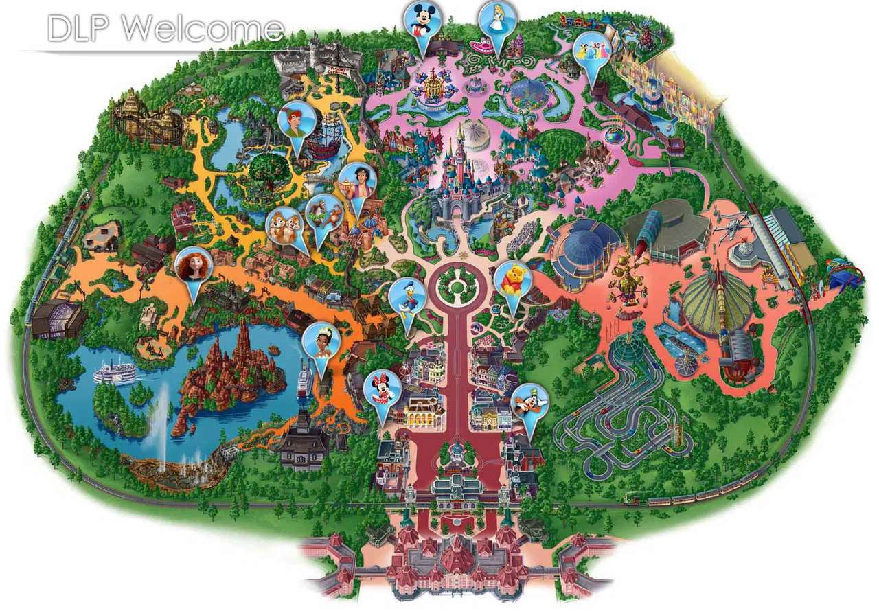 Disneyland Paris Puzzlespiel online