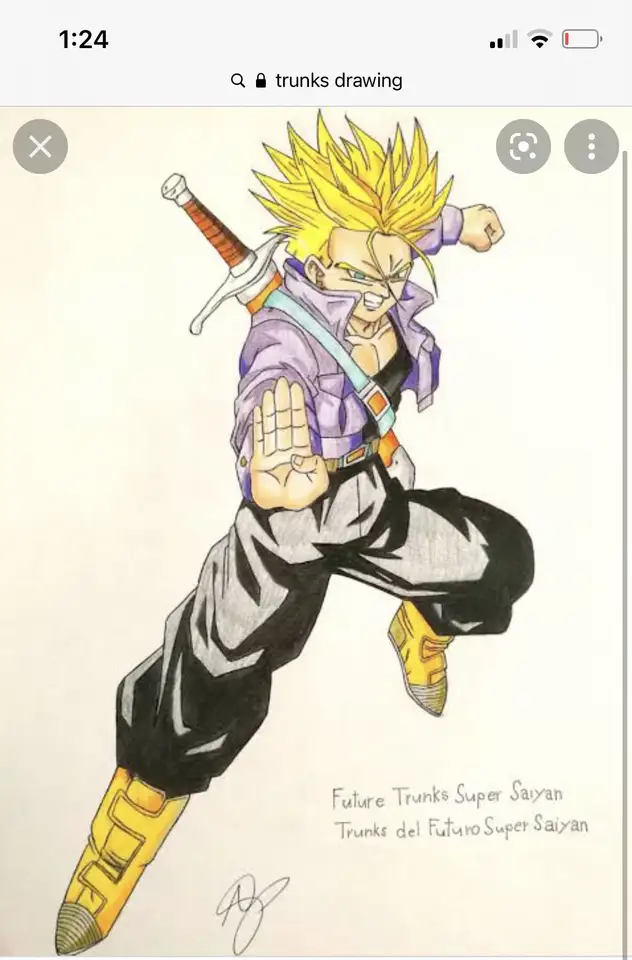 Trunks del Futuro SSJ  Anime dragon ball super, Dragon ball super