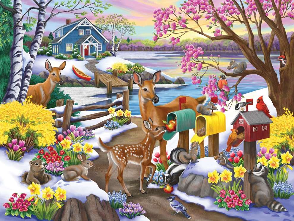 Primavera colorata. puzzle online