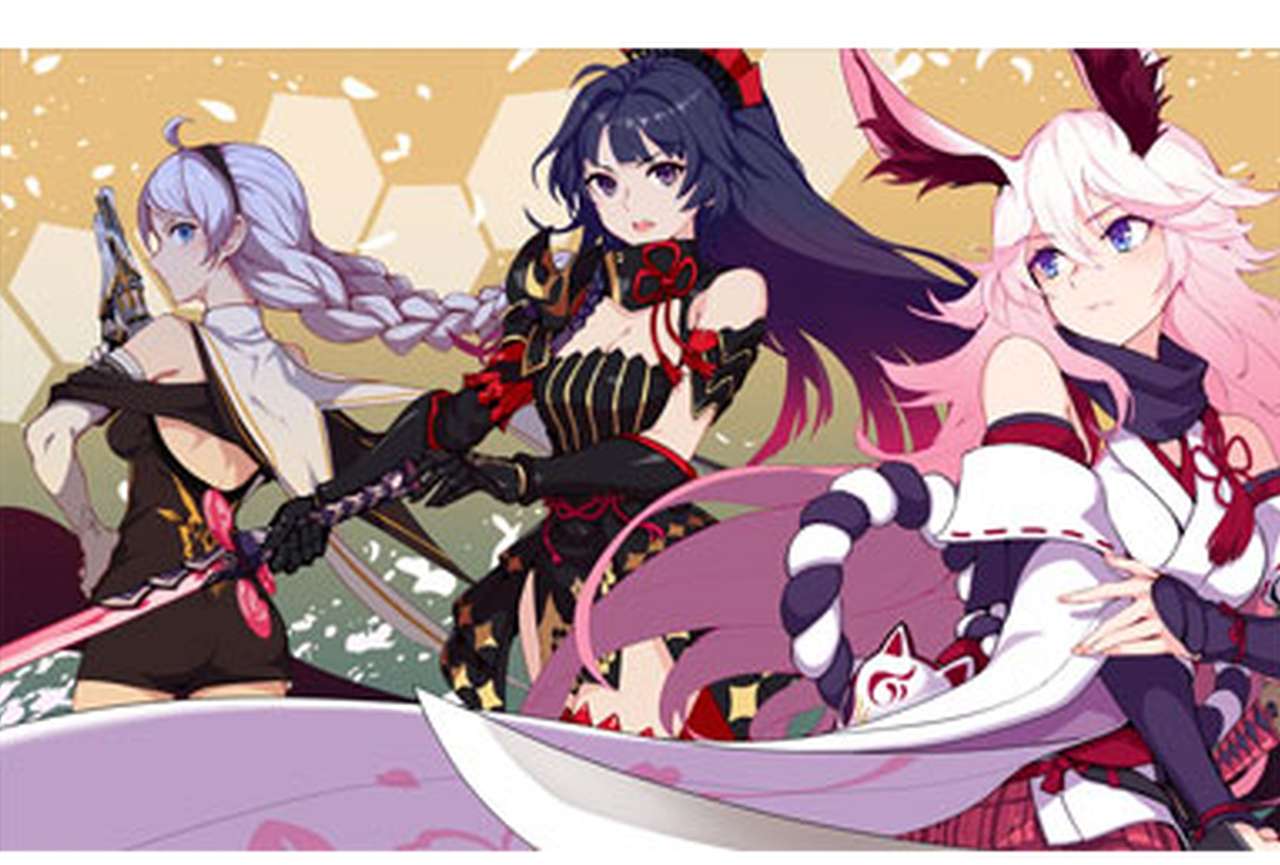 Honkai impact 3rd characters jigsaw puzzle online