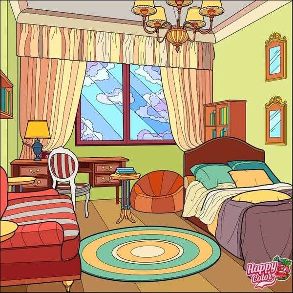 Comfortable Room of a house #14 online puzzle