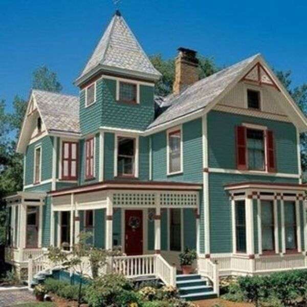 Къща в американски стил (7) #124 онлайн пъзел