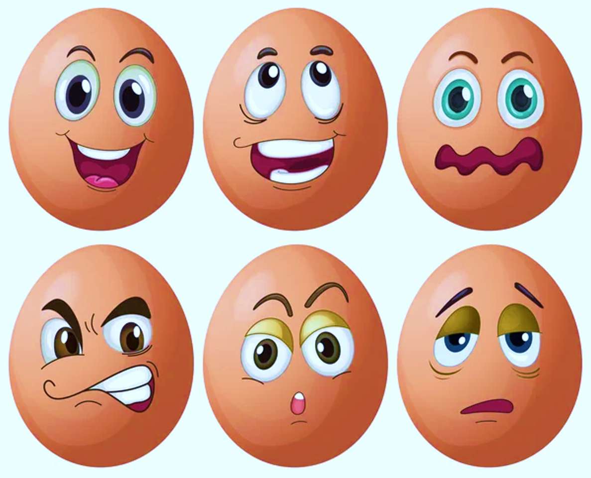 Los huevos también tienen sentimientos rompecabezas en línea