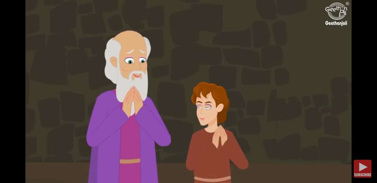 Abraham en Isaak online puzzel