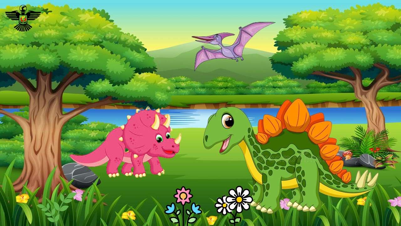 Dinosaurier-Puzzle Online-Puzzle