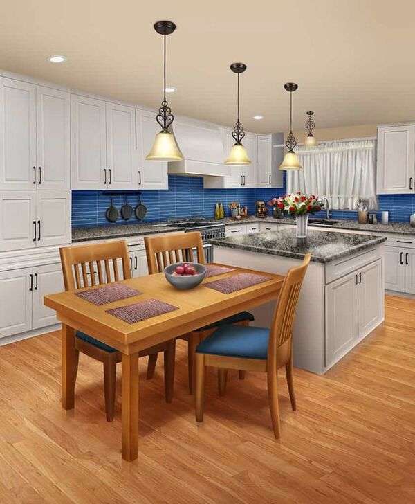 Bucătărie - Sufragerie a unei case #28 jigsaw puzzle online