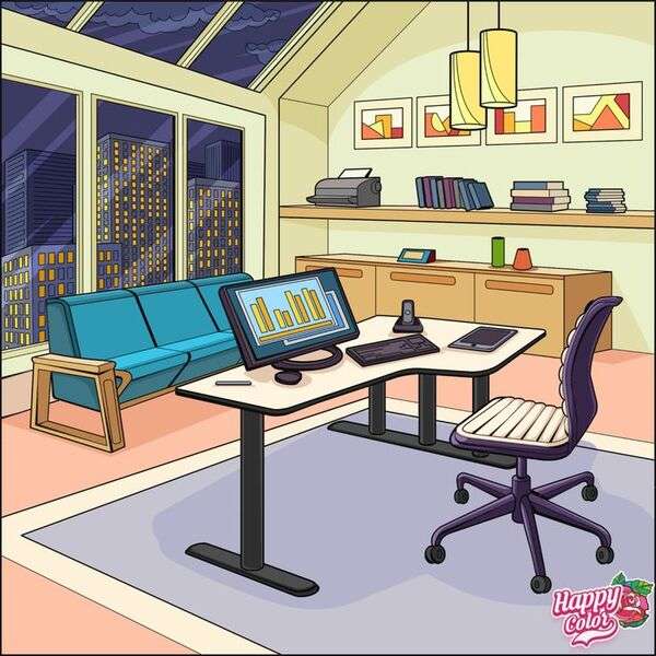 Study room of a house #12 jigsaw puzzle online