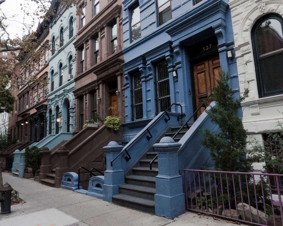 Градски къщи в Ню Йорк онлайн пъзел