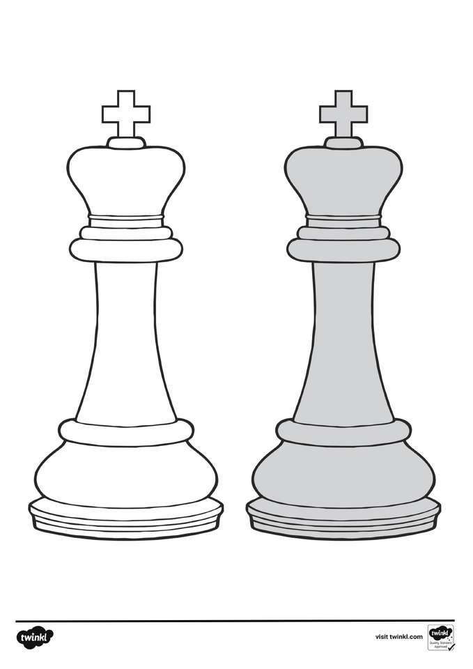 koningen van het schaken online puzzel