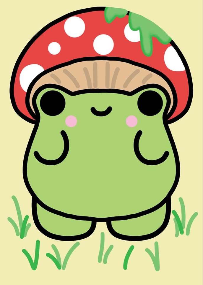 cute little frog online puzzle