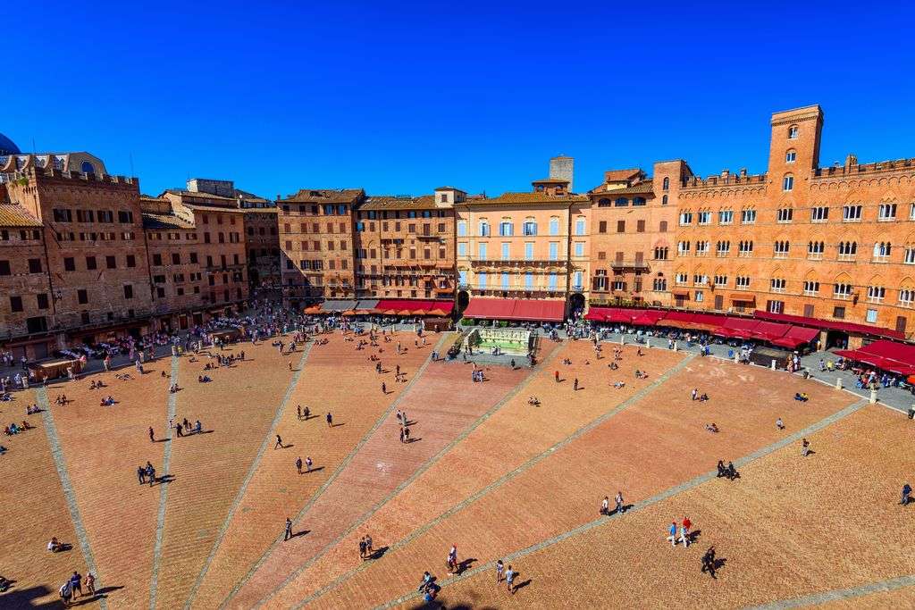 Siena tér online puzzle