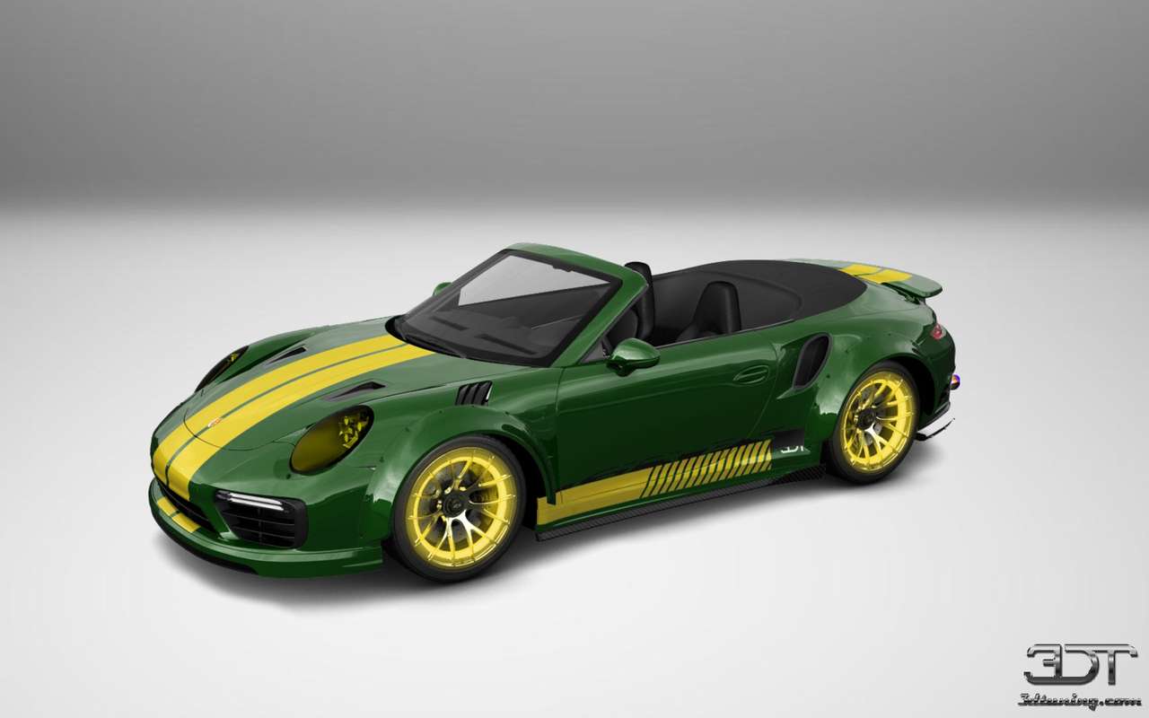 Porsche Carrera GT 3 RS spyder пазл онлайн