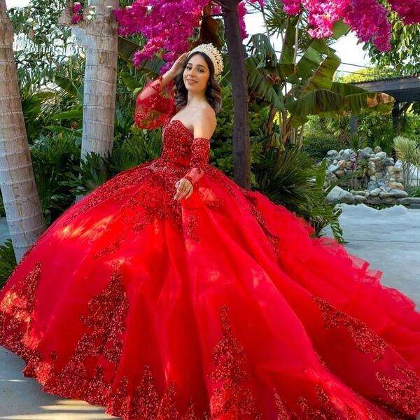 Κορίτσι με φόρεμα quinceanera #83 online παζλ