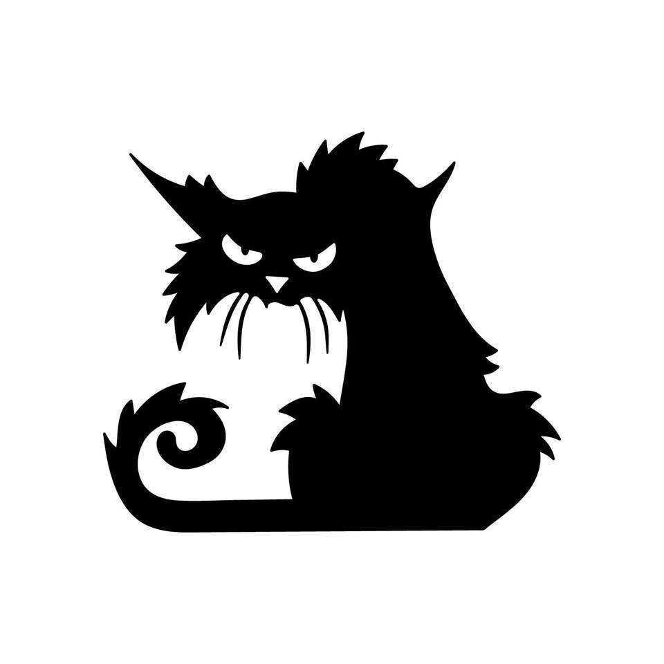 ядосана котка онлайн пъзел