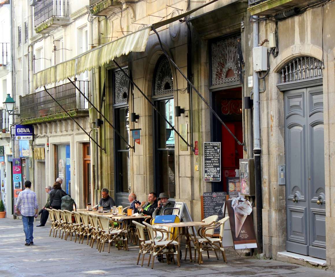 Santiago de Compostela, Galicien pussel på nätet