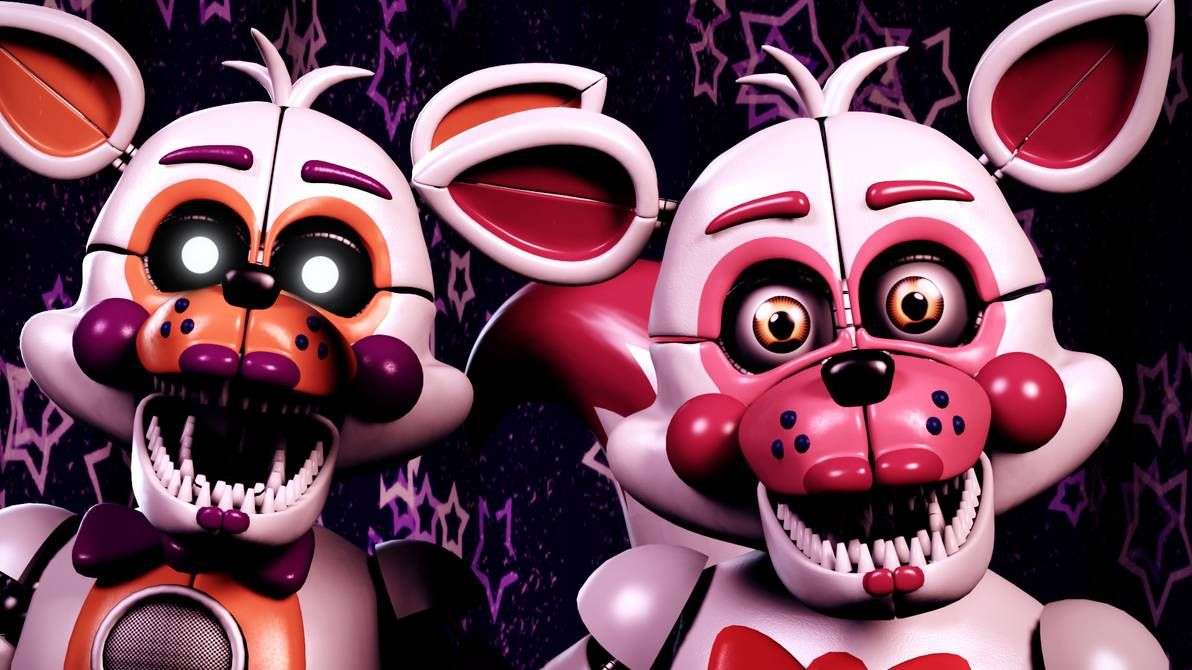 LoLbIt and Funtime foxy ☺️ jigsaw puzzle online